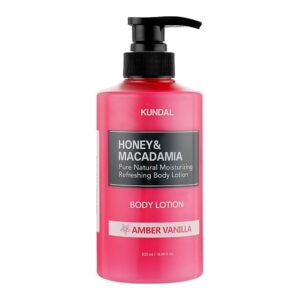 MACADAMIA PURE BODY LOTION AMBER VANILLA 500ML