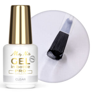 Molly Nails Gel in Bottle Clear Pro Salon 15 grs. Hema/Di-Hema Free