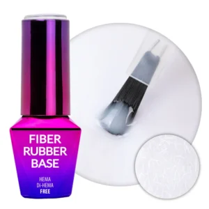 Molly Lac Fiber Rubber Base Milky Hema- Di Hema Free10 ml.