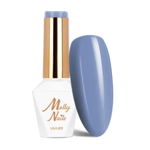 Esmalte semipermanente Molly Lac Butterfly Blue 8 gr. nº 112 Hema di-Hema Free.