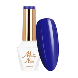 Esmalte semipermanente Molly Nails Blue Hydrangea Nº727 Hema Di-Hema Free 8grs.