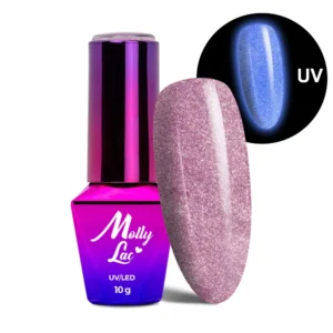 Esmalte semipermanente Molly Lac Night Glowing Higher Love10g 673 Hema di-Hema Free