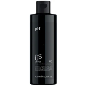 Coloración matizante fluida demipermanente para cabello (Glow up Gloss .00) pH 400ml.
