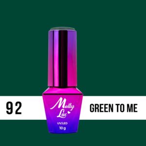 Esmalte semipermanente Molly Lac Green To Me 10 ml 92
